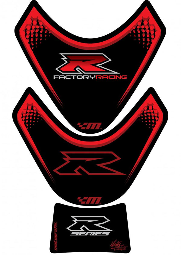 Tank Protection 09-15 GSXR1000BLACK/RED