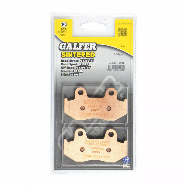 Galfer Freed Toard Fintered FD063G1397