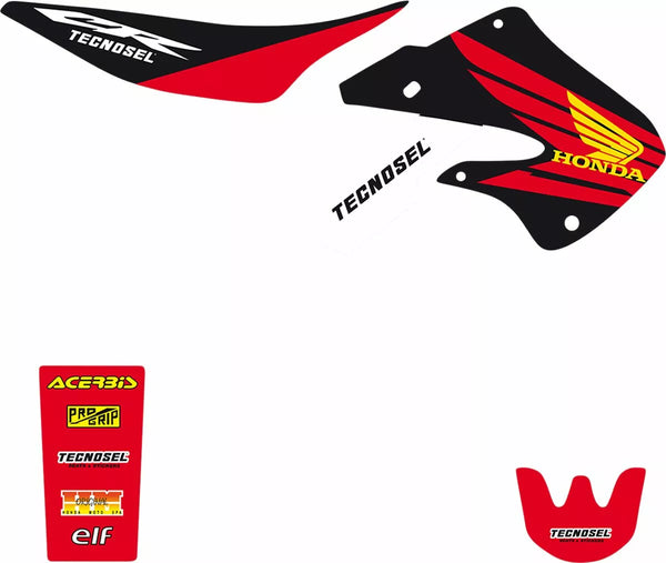 Kit graphique tecnosel Honda OEM 98 21v04