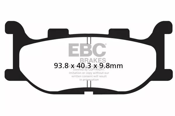 EBC Frein Pad Carbon Scooter SFAC199