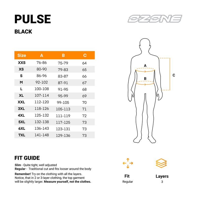 Ozone Textile Mc-Jacket Pulse Black