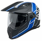 IXS Adventure MC Casque 208 2.0 noir / blanc / bleu