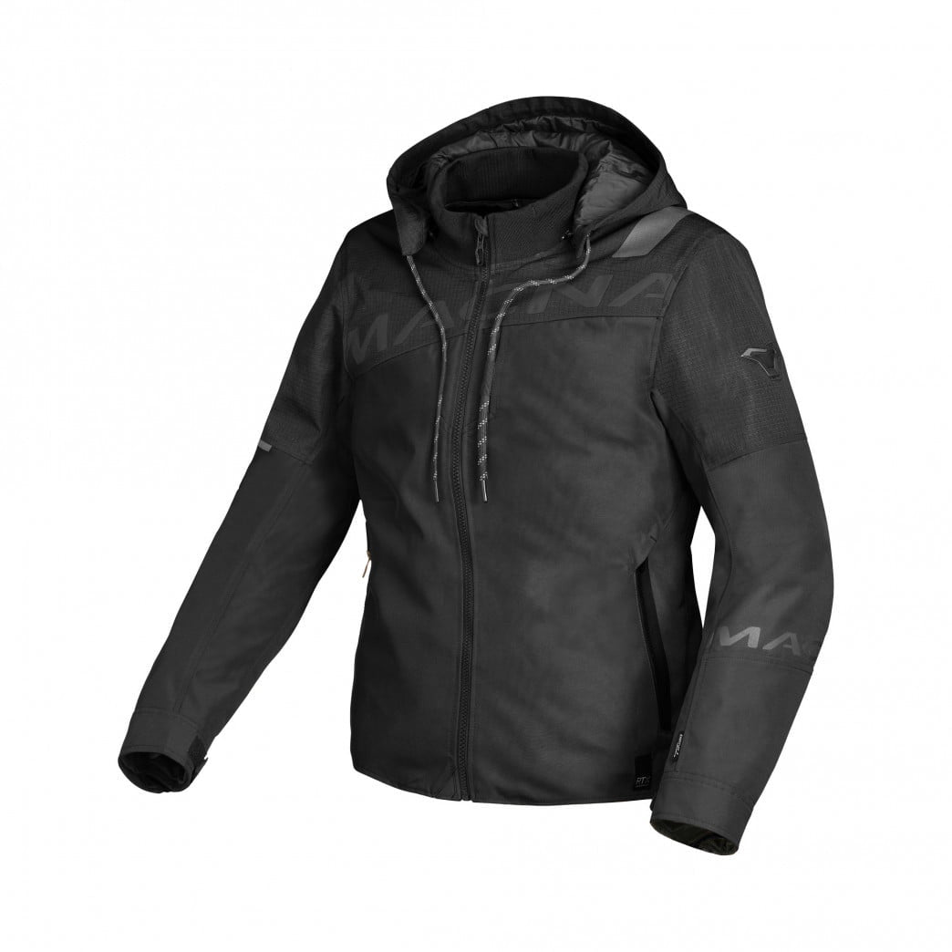 Macna Lady Textile MC Jacket Racoon Black