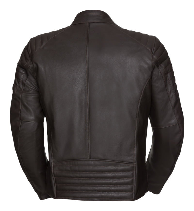 ixs mc-cuer veste ld classique brun foncé