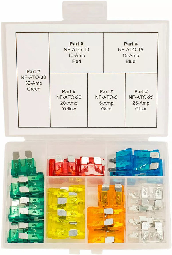 Kit de fusible namz ato 40 pièces nf-gat-kit