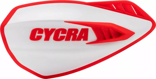 CYCRA CYCLONE Hand Guards WT / RD 1CYC-0056-239