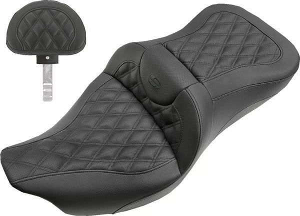 Saddlemen SEAT ROAD SOFA-FLT 08-UP-L 808-07B-184BR