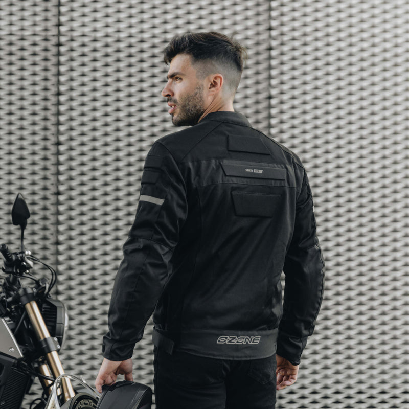 Ozone Leather MC-Jacket Dart Black