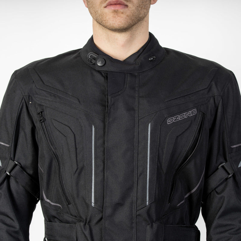 Ozone textile mc veste sahara noire