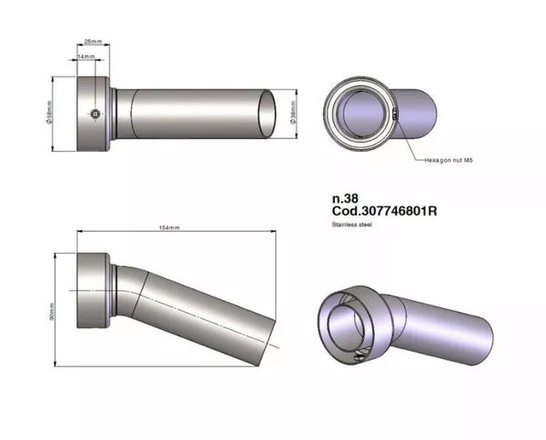 Leovince Dbkill 38 307746801R