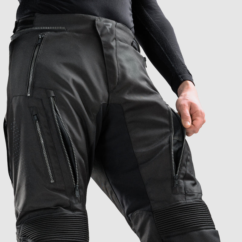 REBELHORN TEXTILE MC-PANTS HIKER IV BLACK