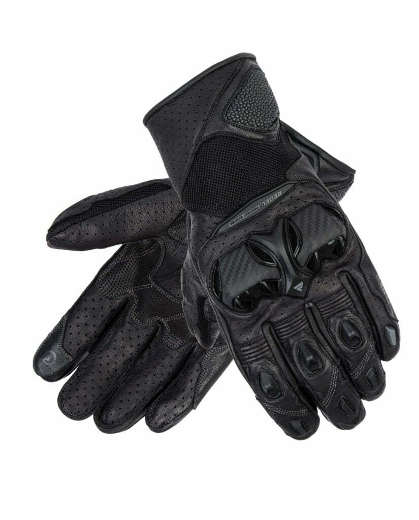 Rebelhorn Women Mc Gloves Flux II Black