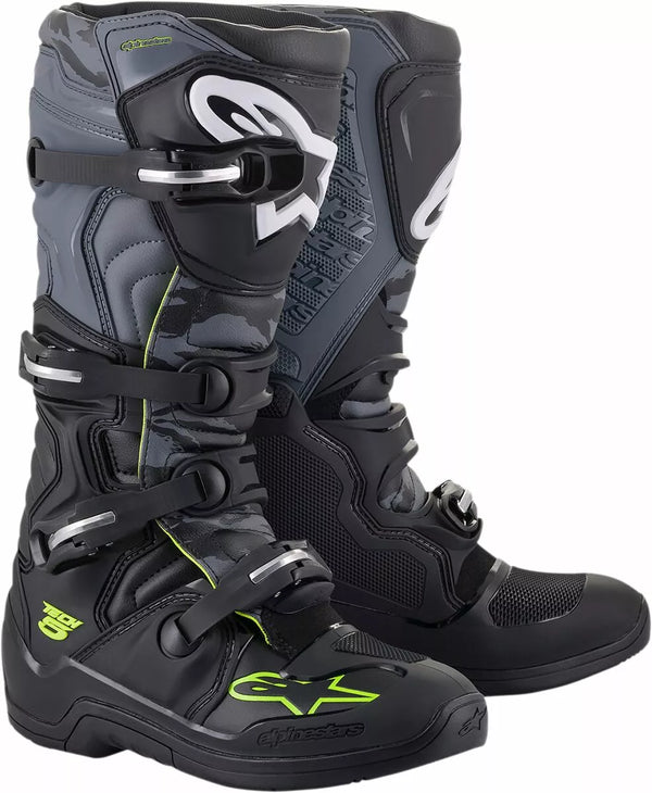 Alpinestars (MX) Boot Tech5 BK / GY / YL FL 12 2015015-1055-12