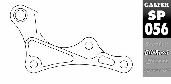 Adaptateur de l'étrier de frein Galfer SP056