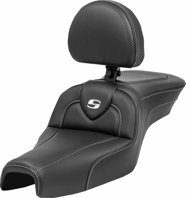 Saddlemen Seat Roadsofa CF avec dossier 807-03-185BR