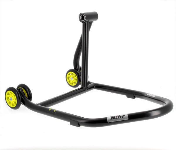 Bihr Home Track Right Single ARM Paddock Stand Matt Black Jaune Roules Null