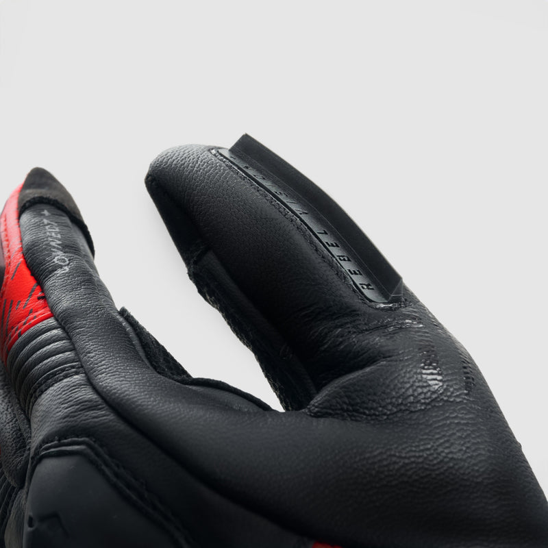 Rebelhorn mc gants vipère noir / rouge