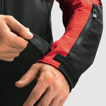 Rebelhorn softshell mc-jacket slash noir / rouge