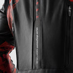 Rebelhorn mc-cuer veste veloce noir / camo rouge