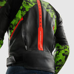 Rebelhorn mc-cuer veste veloce noir / camo gris (copie)