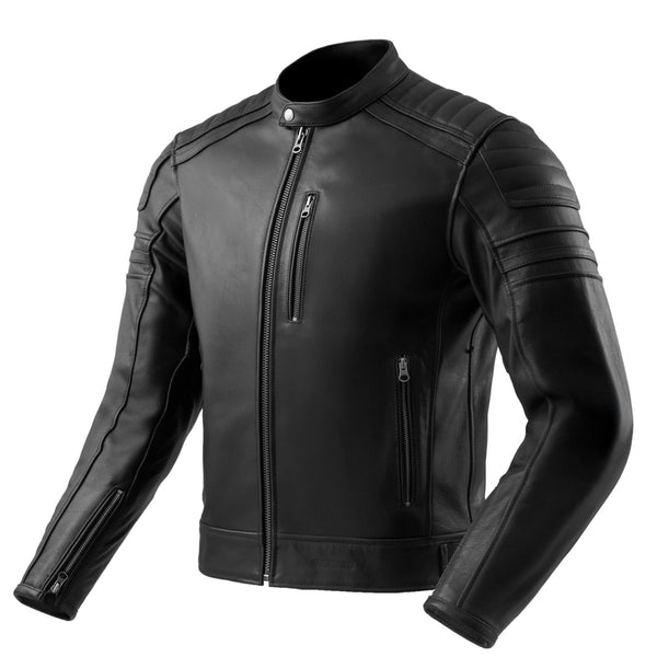 Ozone Leather MC Jacket Colt Black