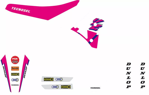 Kit graphique tecnosel oem yamaha 92 22v00