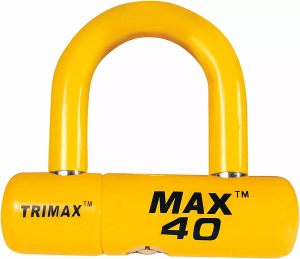 Trimbax Lock-Disc U-Lock Yellow Max40yl