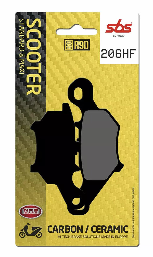 SBS Brake tampon / cer scoot 206hf