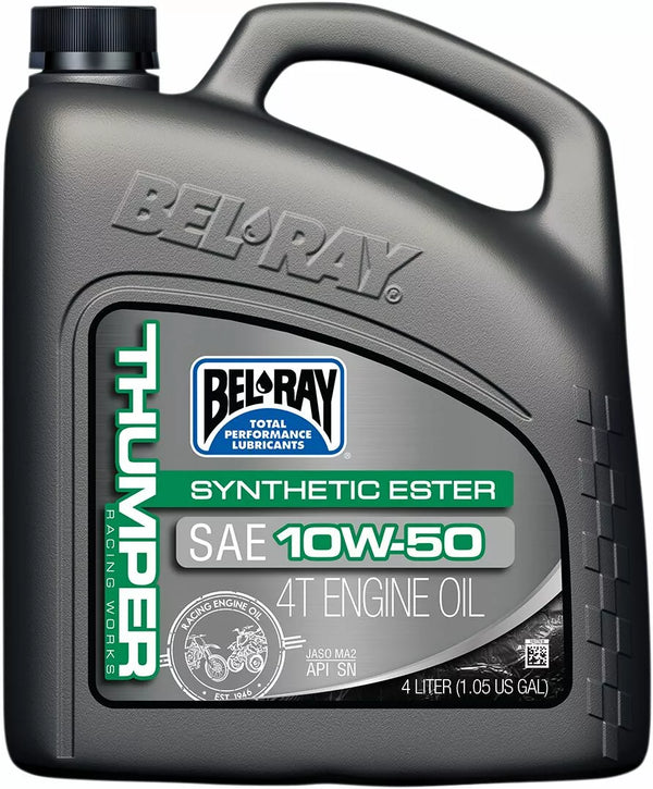 Bel-Ray Huile Thumper Full Syn 10W-50 4L 99550-B4LW