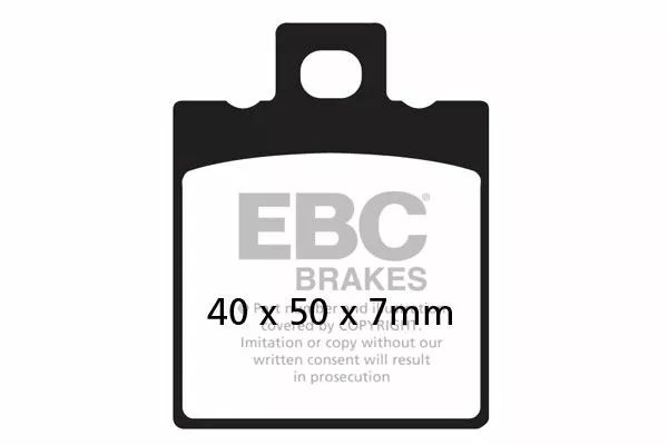EBC Frein Pad Vee Semintrd FA047V