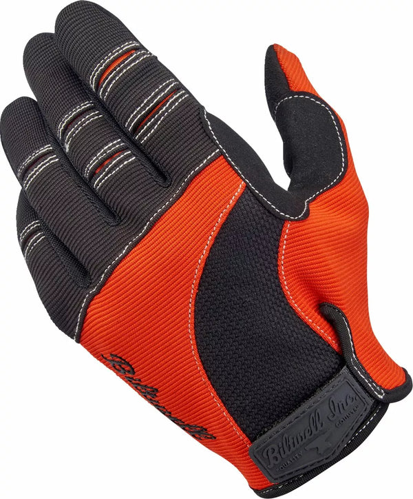Biltwell Gloves Moto Org / Blk MD 1501-0106-003