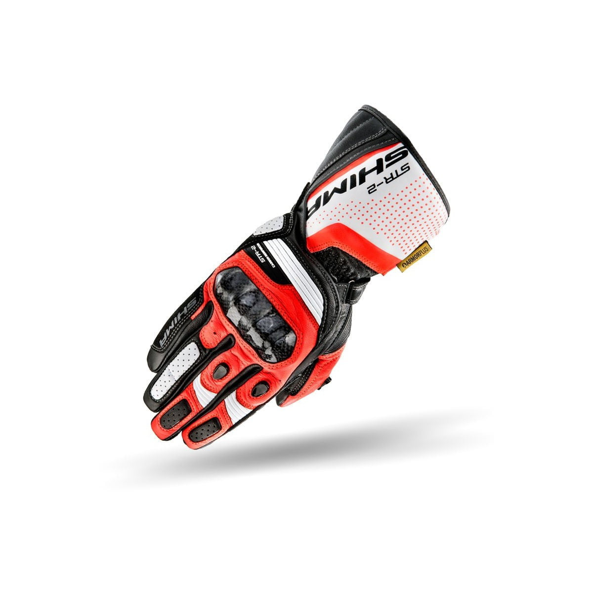 Gants SHIMA MC-SPORT STR-2 ROUGE / FLU