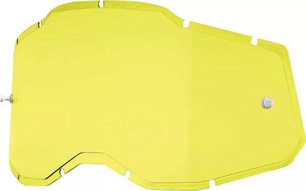 100% Lens RC2 / AC2 / ST2 I-Yellow 59092-003