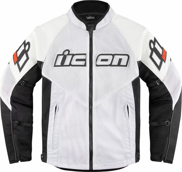 ICON JKT Mesh de LTHR CE WT LG 2810-3904