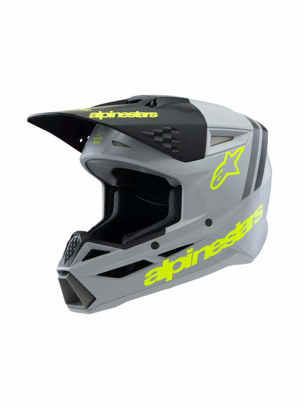 ALPINESTRES (MX) Casque surface SM3 Radium Gy / Blk / Y 8301925-9510 -S