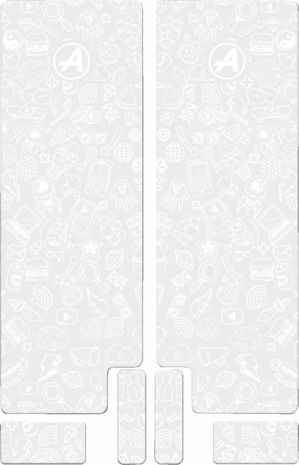 ALGIS Fork Decal WT Icon Gloss BK.G06.008