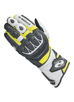 Gants MC-Sport EVO-HRUX II blanc / grippe