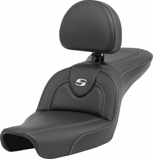 Saddlemen Seat Roadsofa CF avec dossier 896-04-185BR