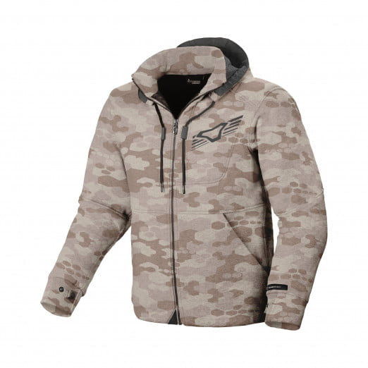 Macna Kevlar MC Hoodie District Beggie / Camo