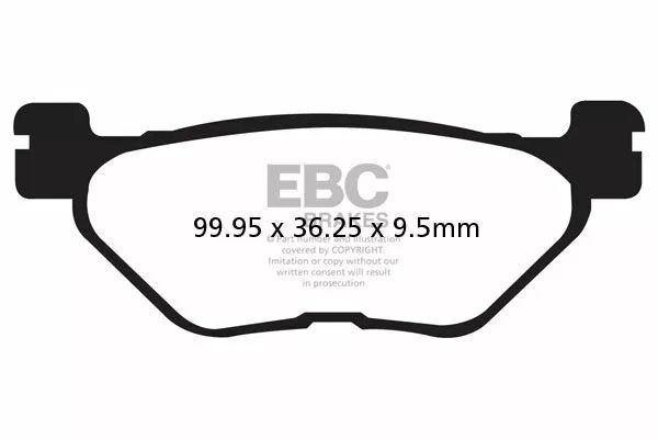 EBC Brake Pad Vee Semintrd FA319 / 2V