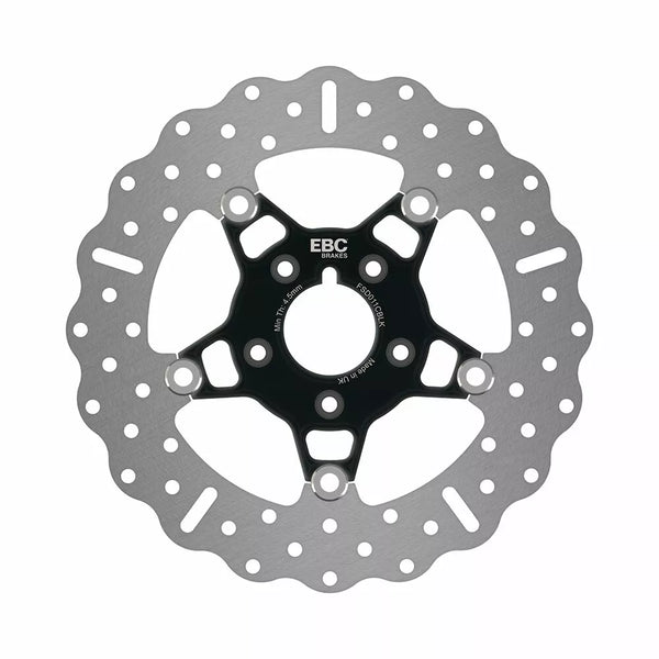 EBC BRAKE ROTOR FLT FSD WAVE BK FSD011CBLK