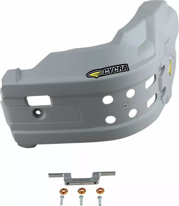 Cycra Skid Plate YZF250'19 450'18- Gray 1Cyc-6239-80
