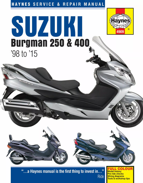 Haynes Suzuki Burgman 250 et 400 4909