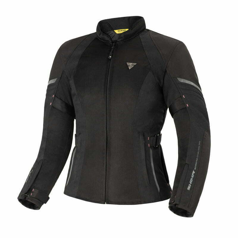 Shima lady textile mc veste jet noir