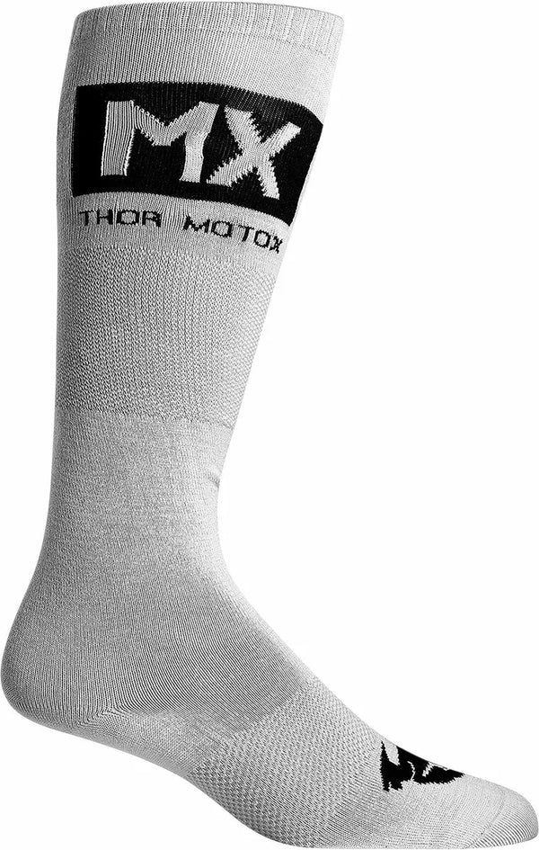 Thor Sock MX Cool Gy / Bk 10-13 3431-0668