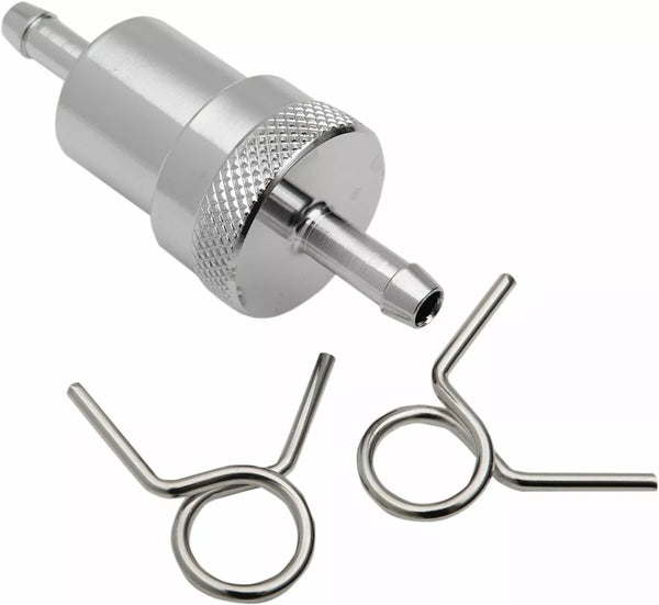 Filtre de carburant de l'EMGO 1/4 Chrome 14-34461