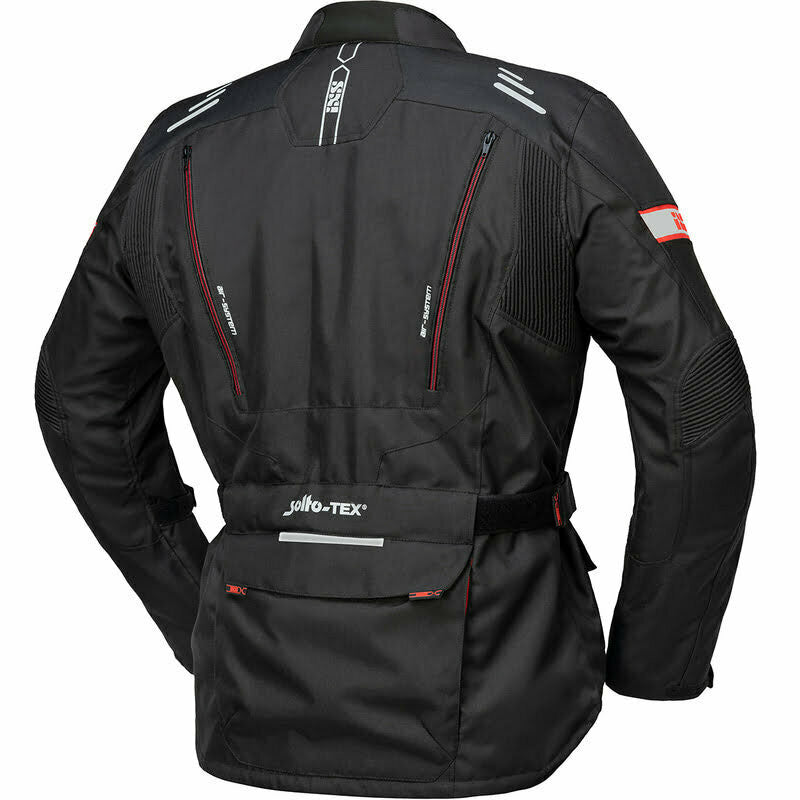 ixs textile mc veste lorin st noir / rouge