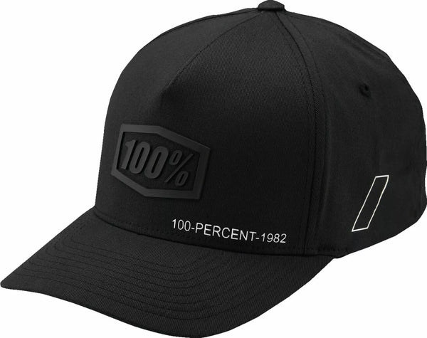 100% Hat Shadow Flxft Bk L / XL 20043-00009