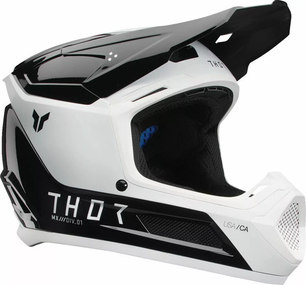 Thor Helmet Fleet Surface Storm BK / WH M 0111-1687