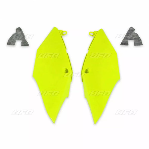 Côté UFO PNLS CRF450 17 Flo jaune HO04684 # DFU